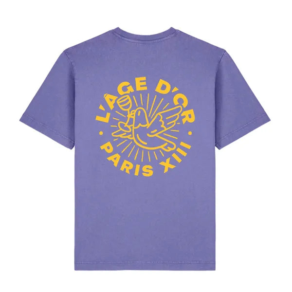 T-shirt violet