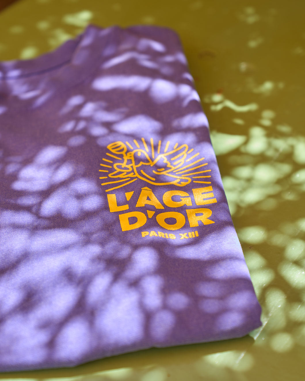 T-shirt violet