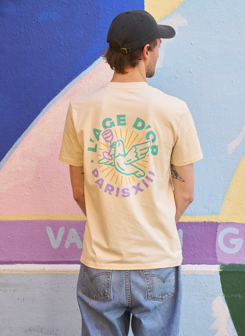T-shirt crème
