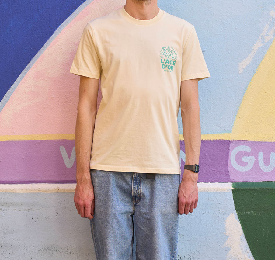 T-shirt crème