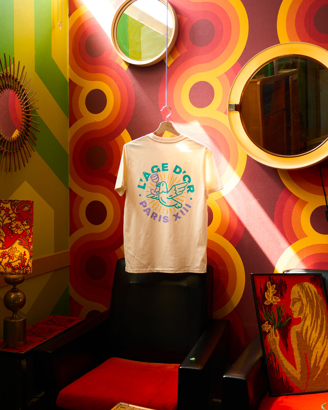 T-shirt crème