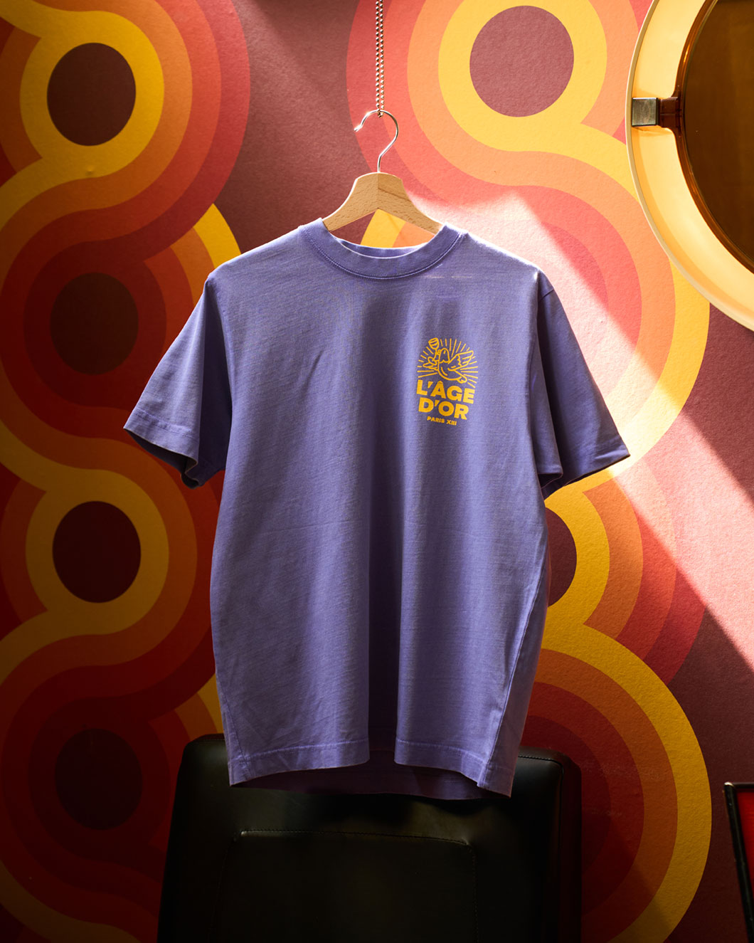 T-shirt violet